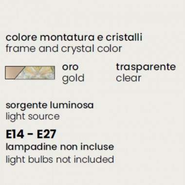 Lampada a parete ROXANNE -... 2