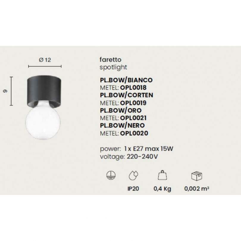 Faretto BOW - Ondaluce