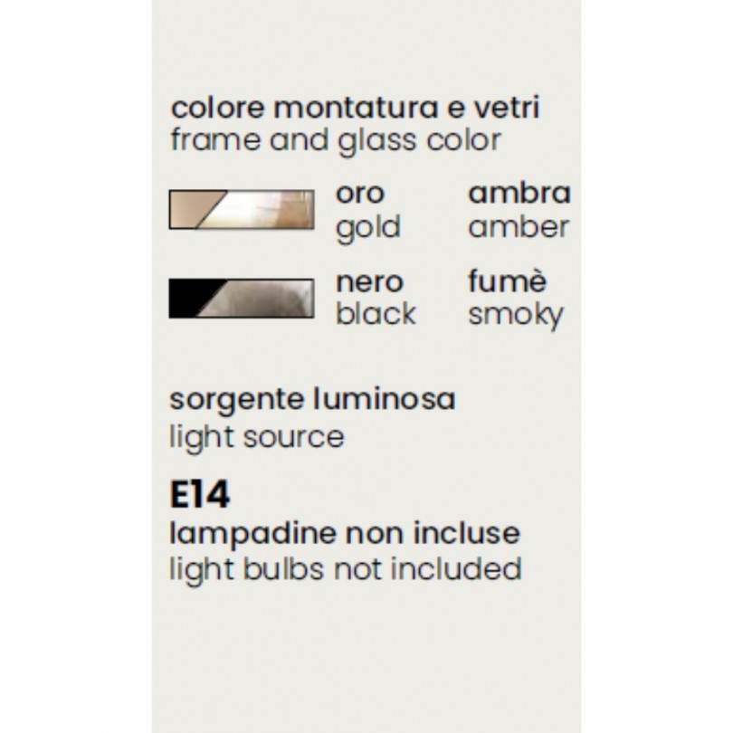 Lampada sospesa ELISEO - Ondaluce