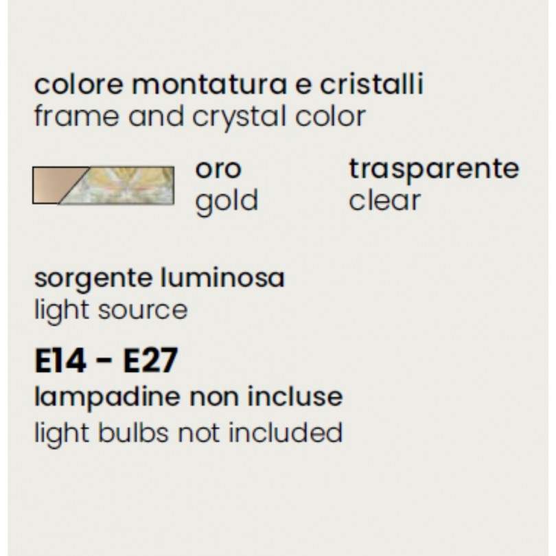 Lampadario ROXANNE - Ondaluce