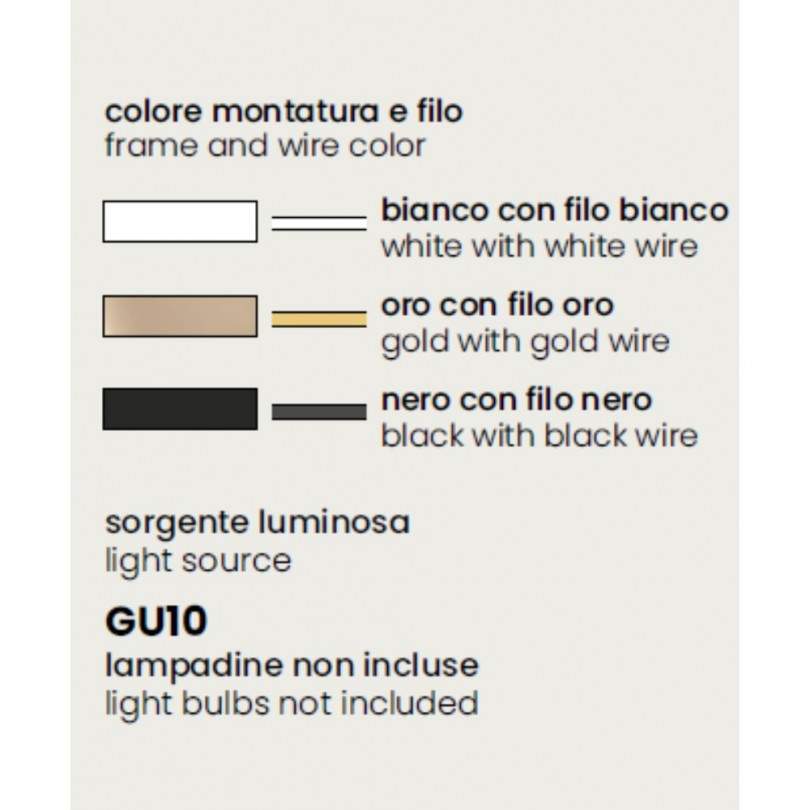 Lampada sospesa NOA - Ondaluce