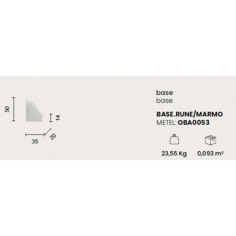 Lampada da terra RUNE- Ondaluce