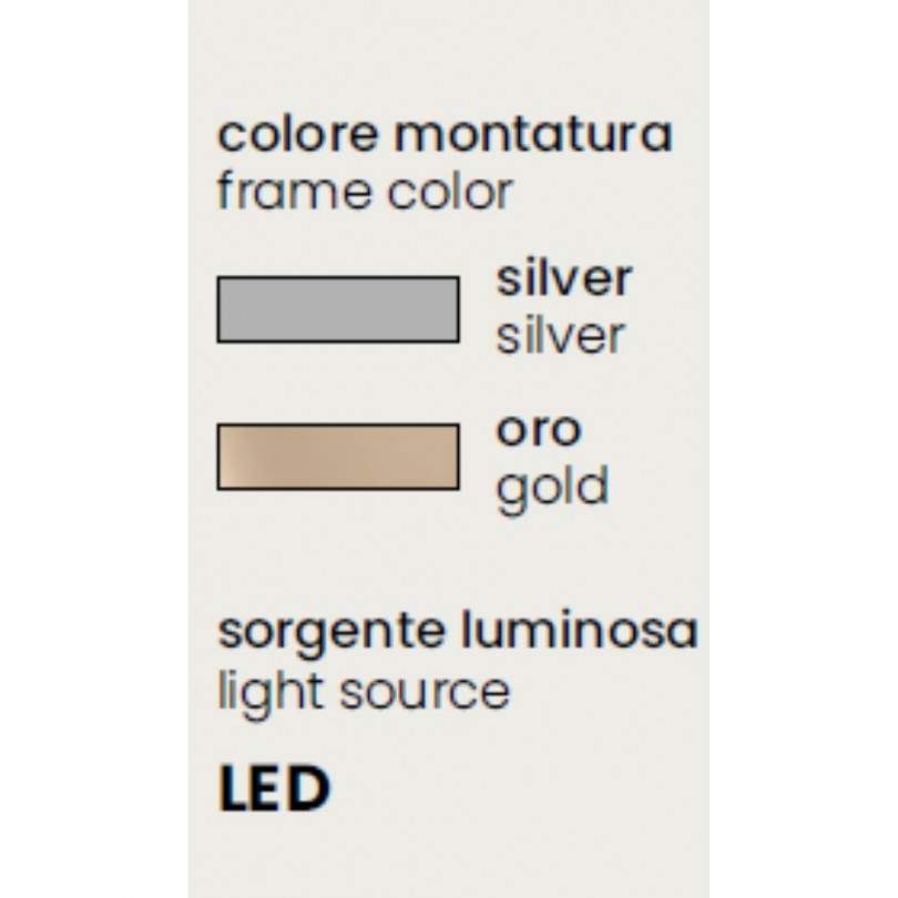 Lampada a parete GALAXY - Ondaluce Lampada a parete GALAXY - Ondaluce