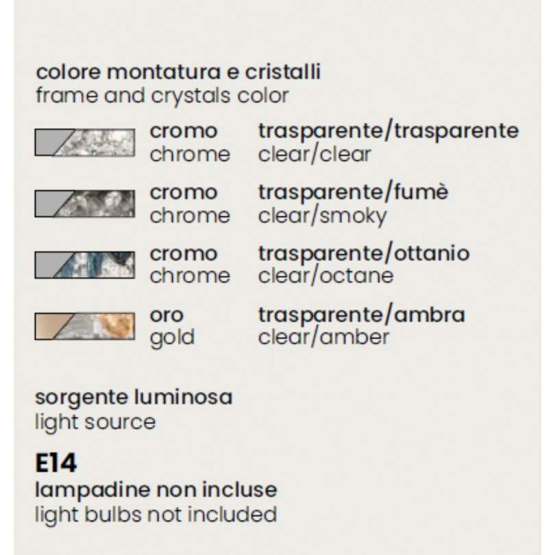 Lampada a parete DAMASCO - Ondaluce Lampada a parete DAMASCO - Ondaluce