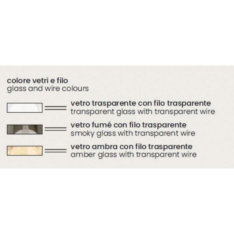 Lampada a soffitto THELMA - Ondaluce