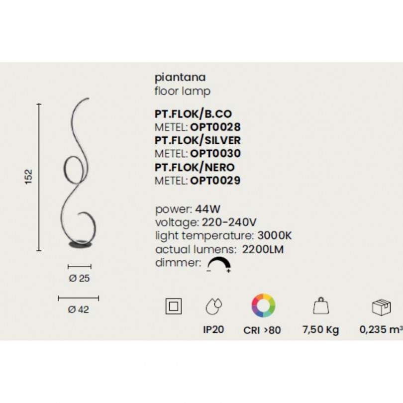 Piantana FLOK - Ondaluce