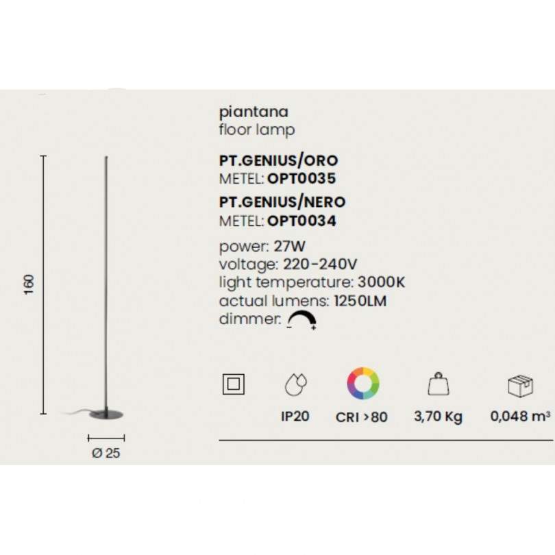 Piantana GENIUS - Ondaluce