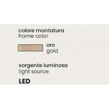 Piantana GOLDEN - Ondaluce 2