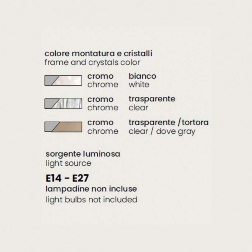 Lampadario CHERUBINI - Ondaluce Lampadario CHERUBINI - Ondaluce