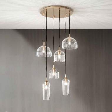 Lampada sospesa PUCK -...