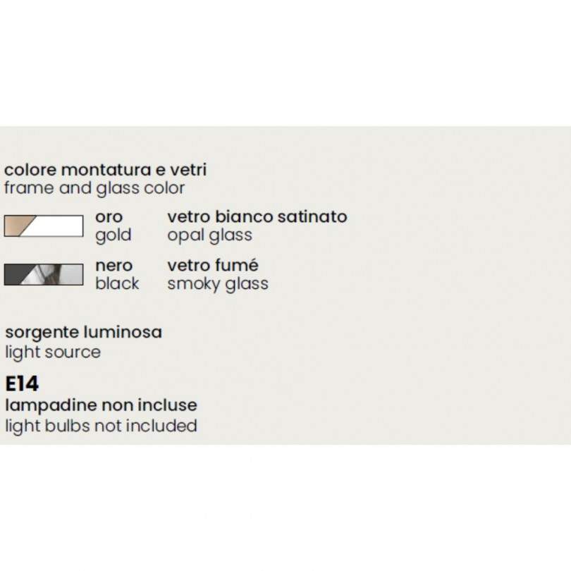 Lampada sospesa JEWEL - Ondaluce