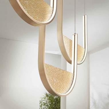 Lampada sospesa LOTUS -...