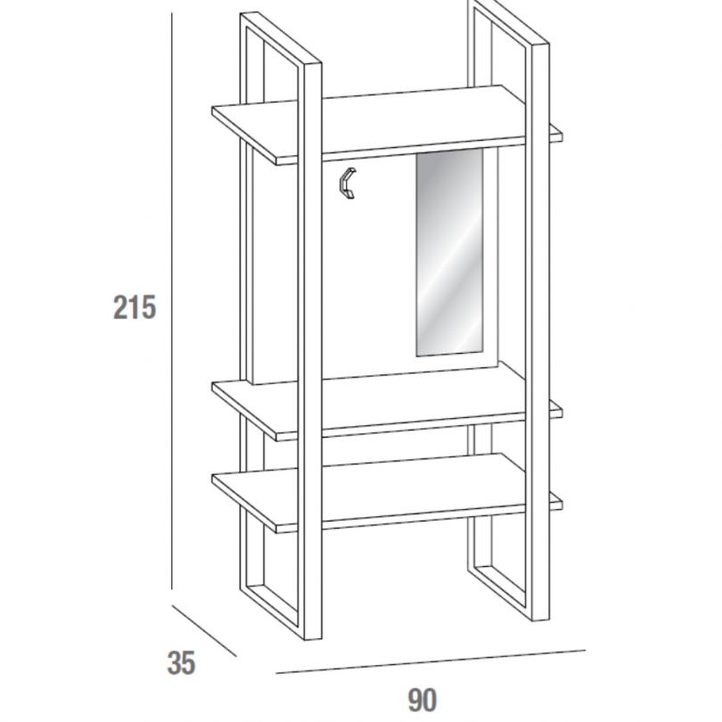 Libreria EASY 771 - La Primavera