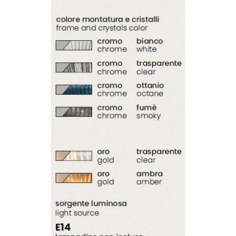 Lampadario VILLA - Ondaluce Lampadario VILLA - Ondaluce