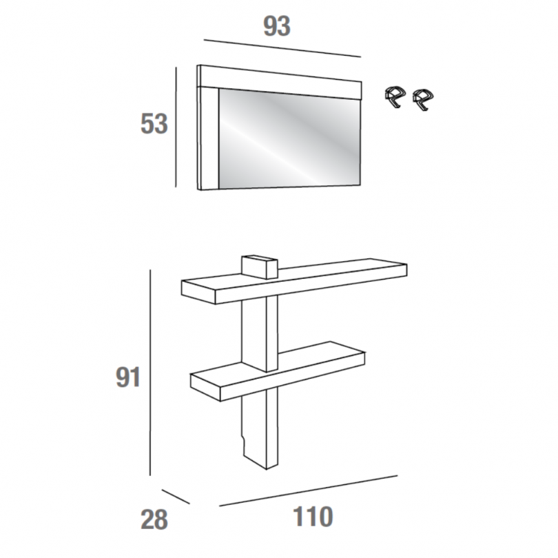 Composizione SANDY 650 - LA PRIMAVERA