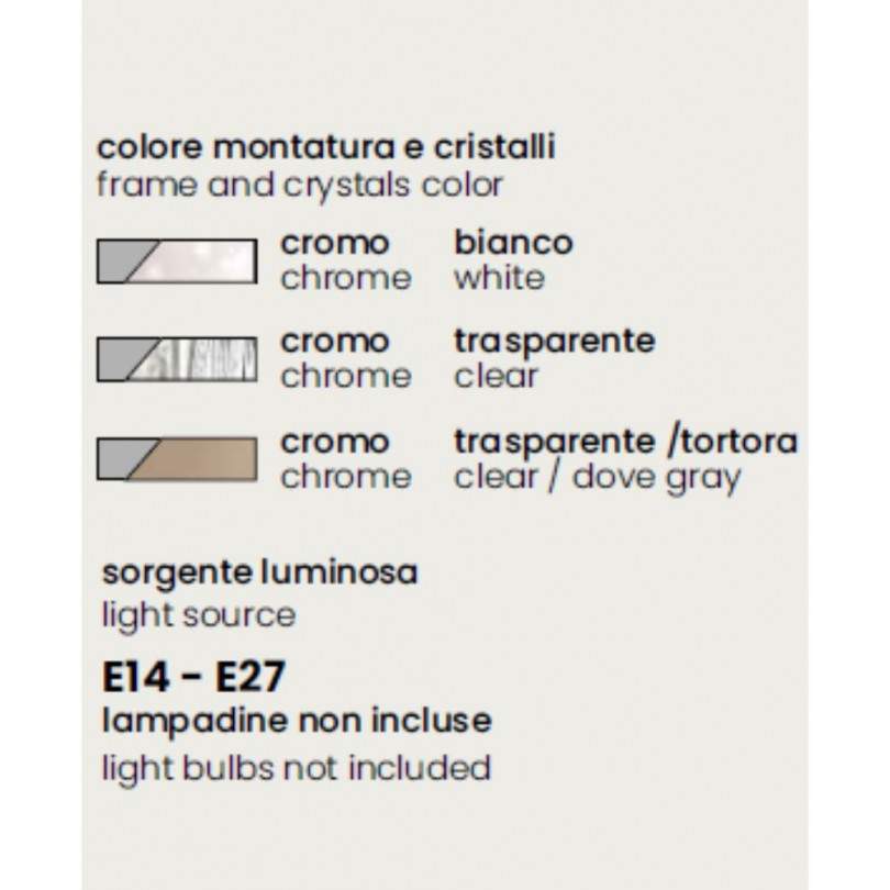 Lampada a parete CHERUBINI - Ondaluce