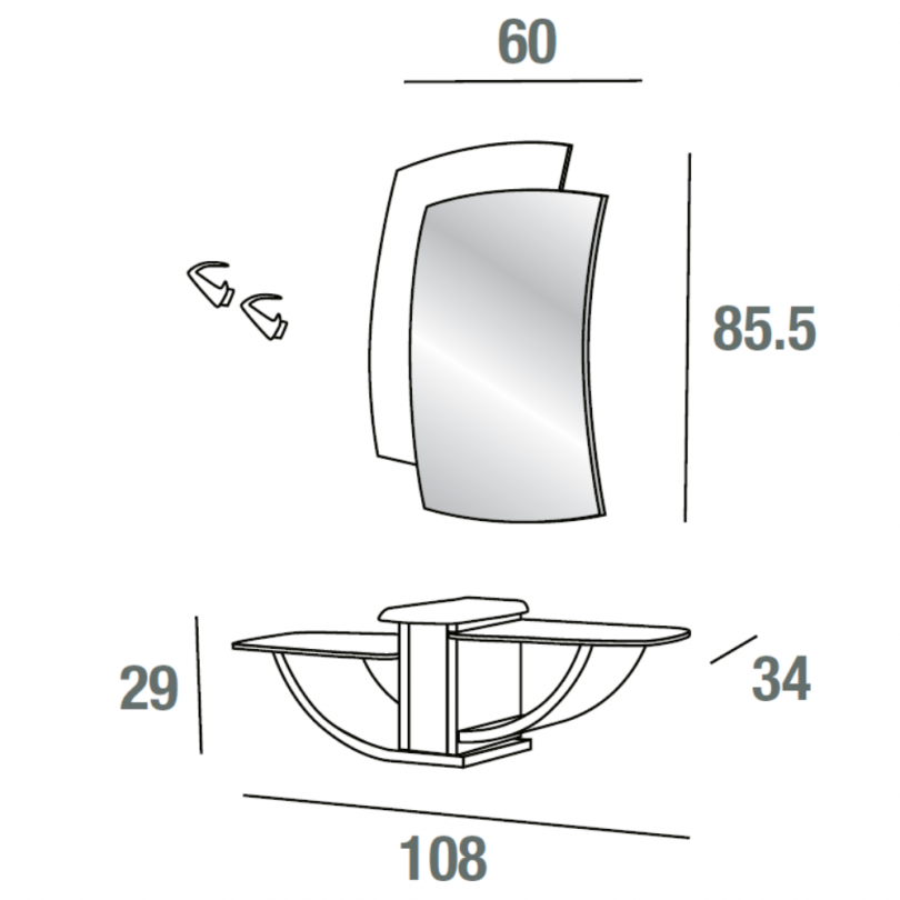 Composizione GONDOLA 670 - LA PRIMAVERA Composizione GONDOLA 670 - LA PRIMAVERA