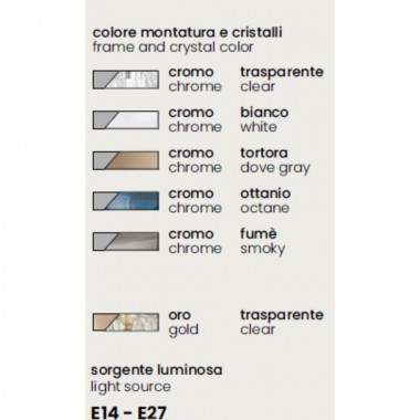 Lampada a parete GALA -... 2