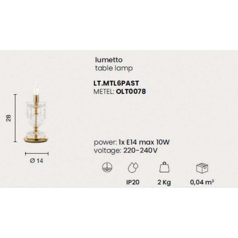 Lumetto MARIA TERESA L6 - Ondaluce