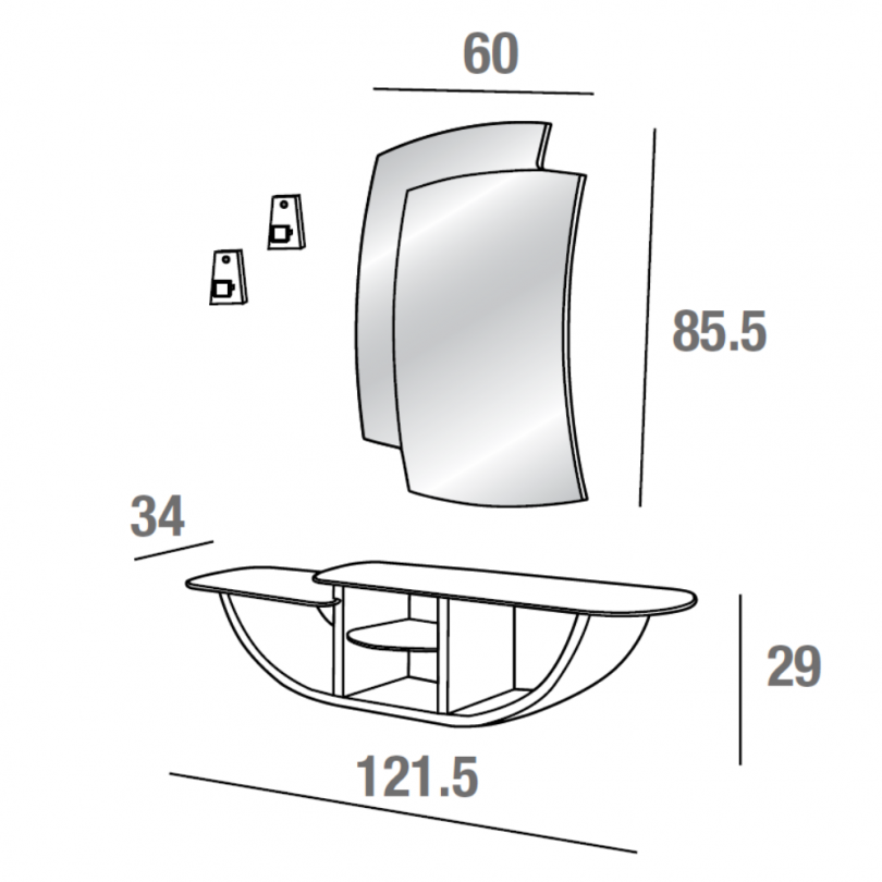 Composizione GONDOLA 672 - LA PRIMAVERA Composizione GONDOLA 672 - LA PRIMAVERA