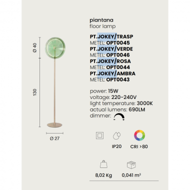 Piantana JOKEY - Ondaluce 2