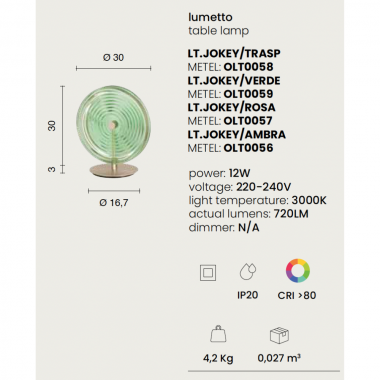 Lumetto JOKEY - Ondaluce 2