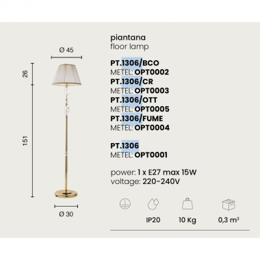 Piantana 1306 - Ondaluce 2