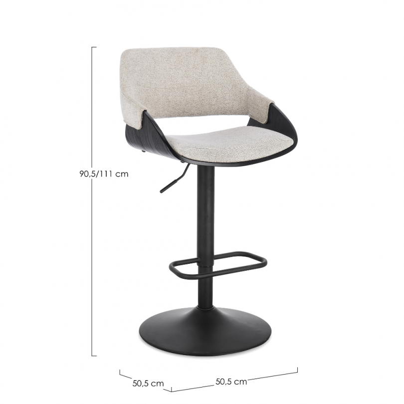 Sgabello regolabile ROXANNE - BIZZOTTO