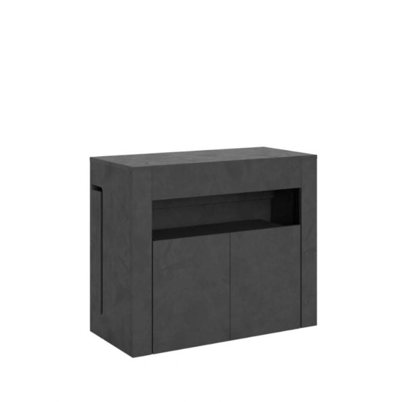 Consolle EVOLVE con panca inferiore-...