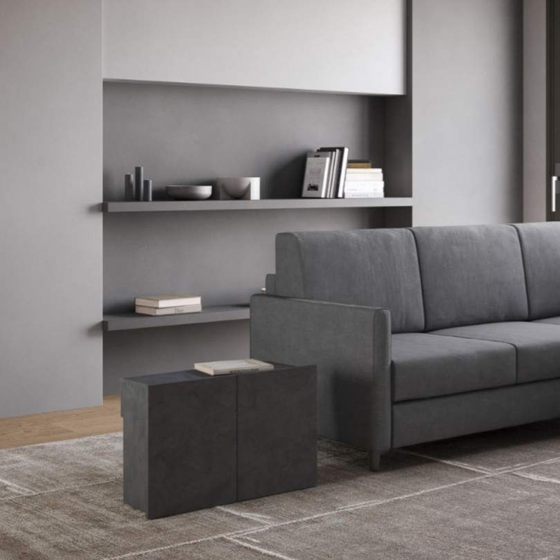 Consolle EVOLVE con panca inferiore-...