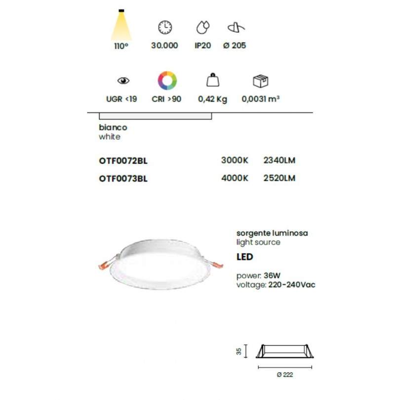 Faretto LOST- Ondatech