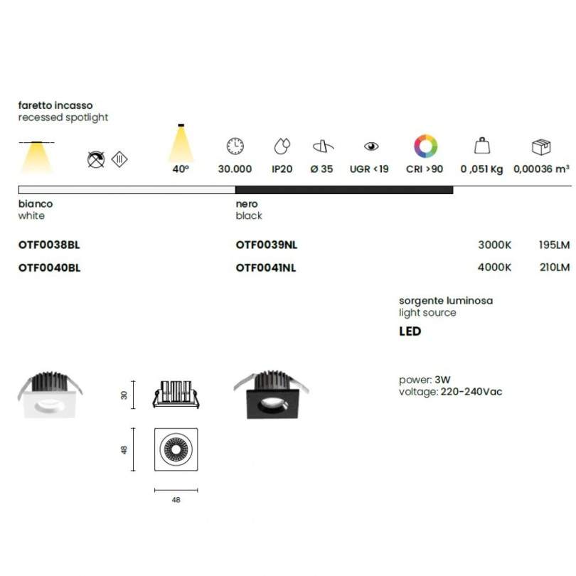 Faretto OMNIA- Ondatech Faretto OMNIA- Ondatech