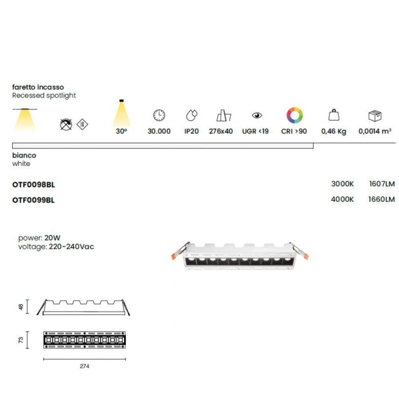 Faretto SUB- Ondatech
