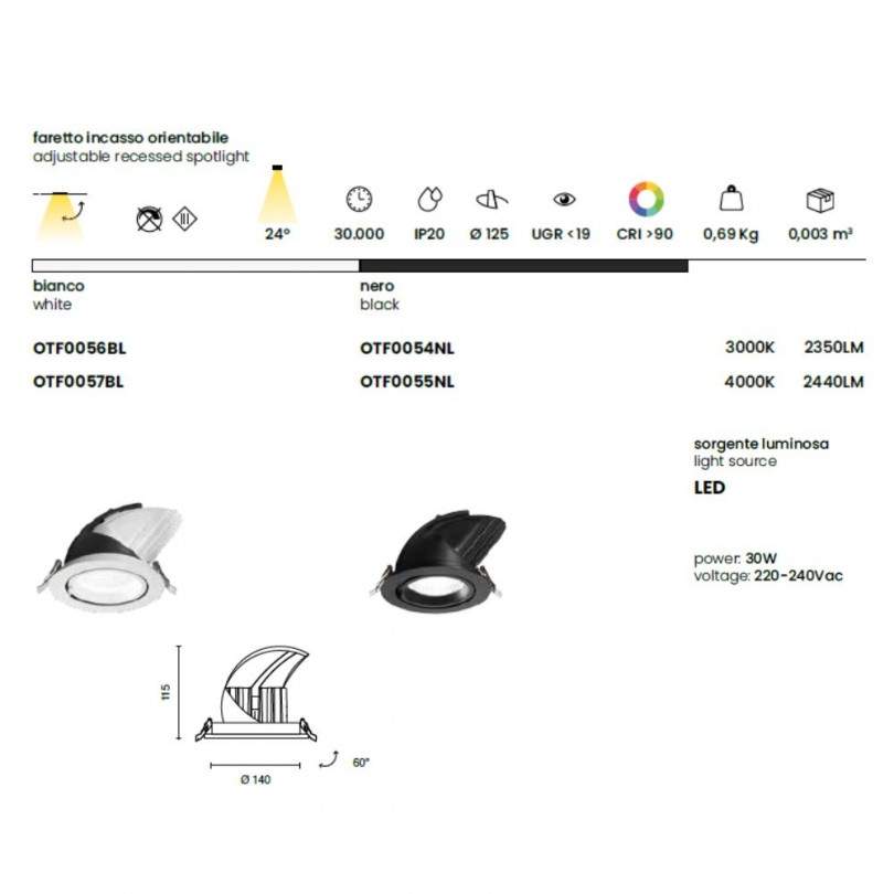 Faretto KITTY- Ondatech