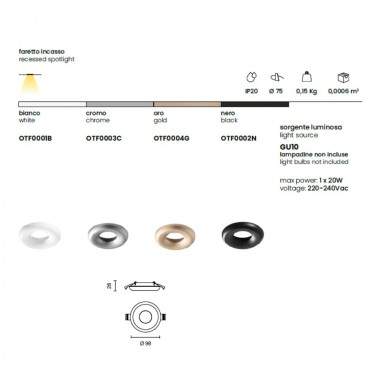 Faretto LAMPO- Ondatech 2