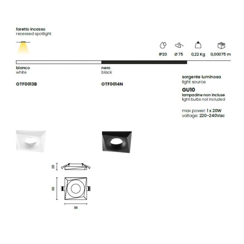 Faretto VALLEY- Ondatech Faretto VALLEY- Ondatech