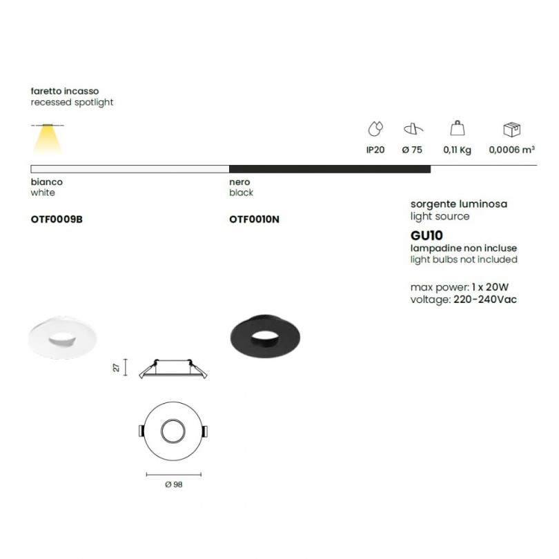 Faretto MIGO- Ondatech