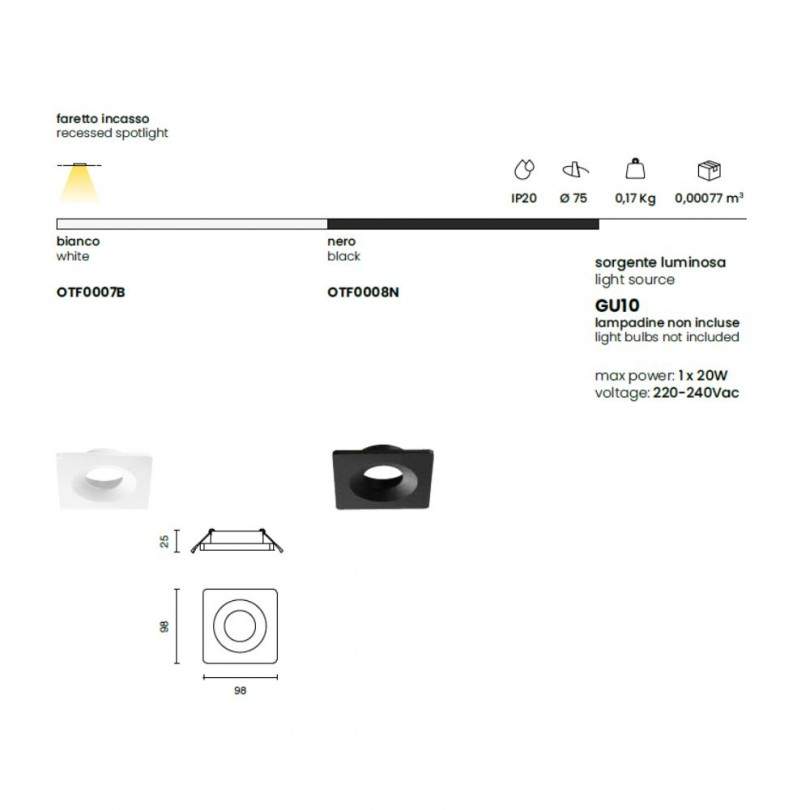 Faretto PACHA- Ondatech
