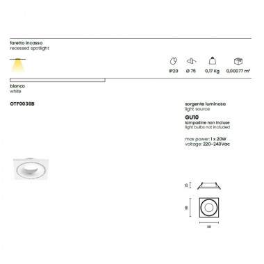 Faretto MINISTRY- Ondatech 2
