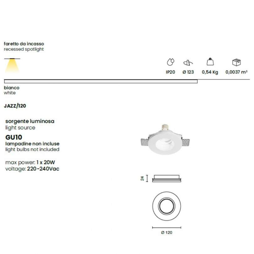Faretto JAZZ- Ondatech Faretto JAZZ- Ondatech
