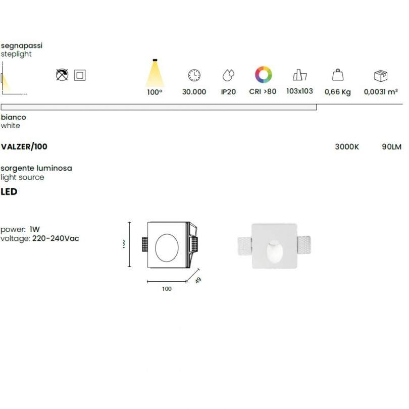 Faretto VALZER- Ondatech Faretto VALZER- Ondatech