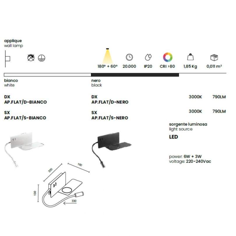 Applique FLAT- Ondatech Applique FLAT- Ondatech