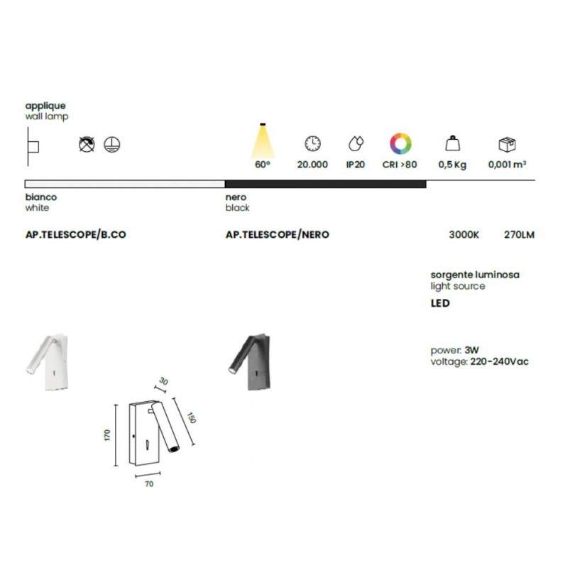 Applique TELESCOPE- Ondatech Applique TELESCOPE- Ondatech
