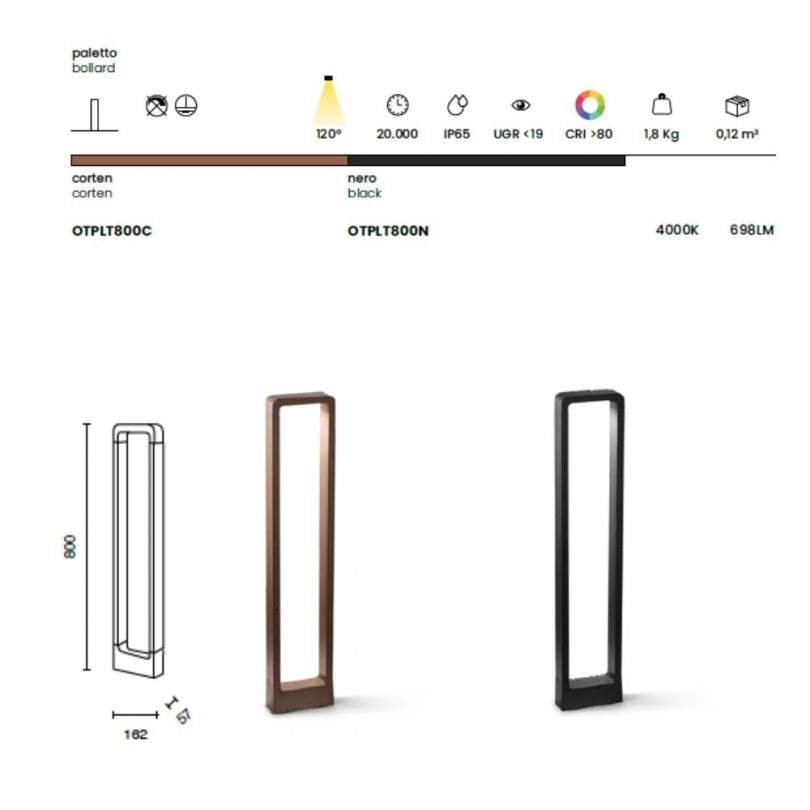 Paletto NATURE- Ondatech