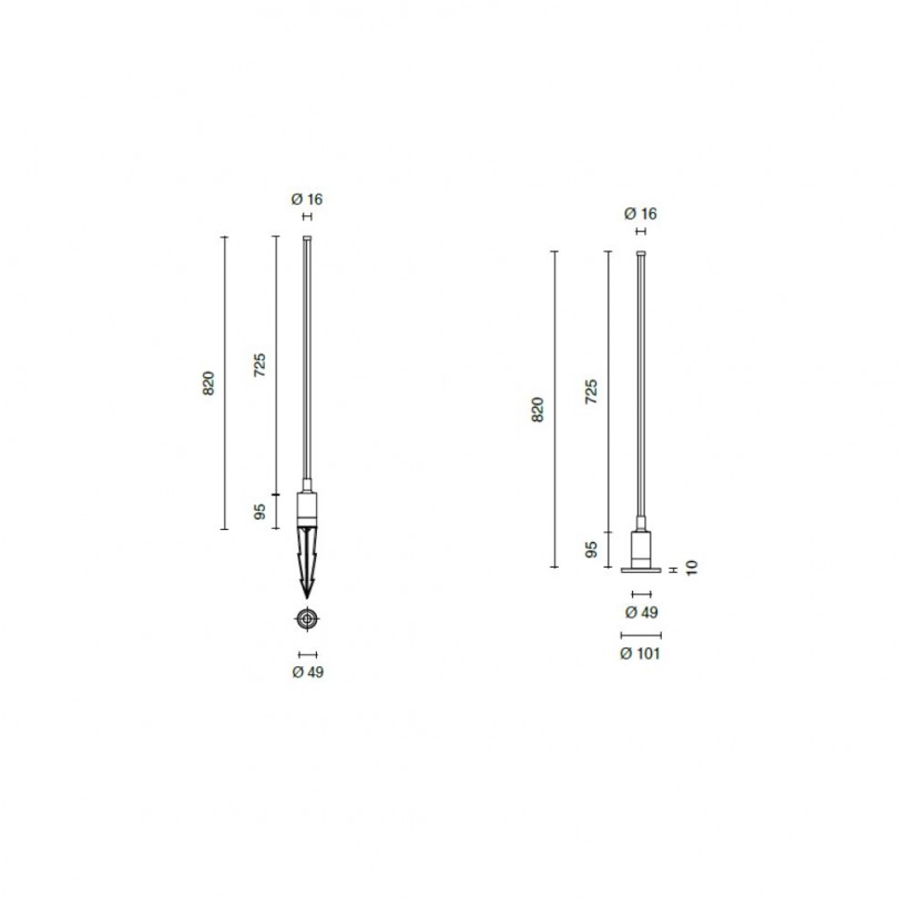 Paletto RAISSA- Ondatech