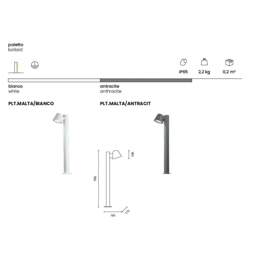 Paletto MALTA- Ondatech