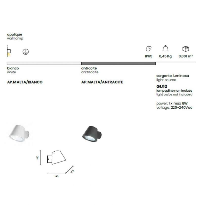 Applique MALTA- Ondatech Applique MALTA- Ondatech