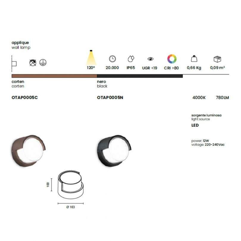 Applique FONTE ROUND- Ondatech Applique FONTE ROUND- Ondatech