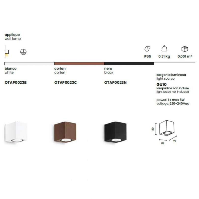 Applique ZENO SQUARE- Ondatech