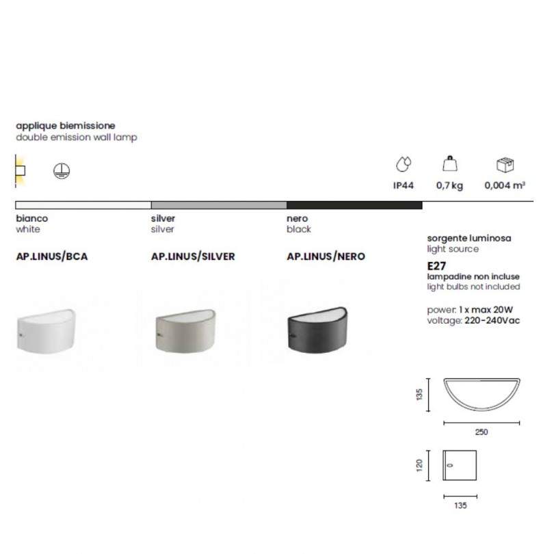 Applique LINUS- Ondatech Applique LINUS- Ondatech